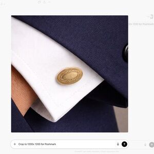 Antique Krementz Gold-Filled Oval Cufflinks | Edwardian c1915–1930